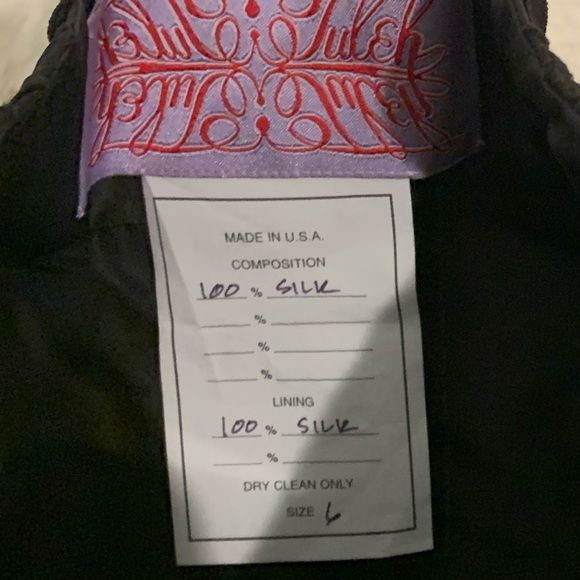 Tuleh Silk cutout overlay skirt - Picture 4 of 6